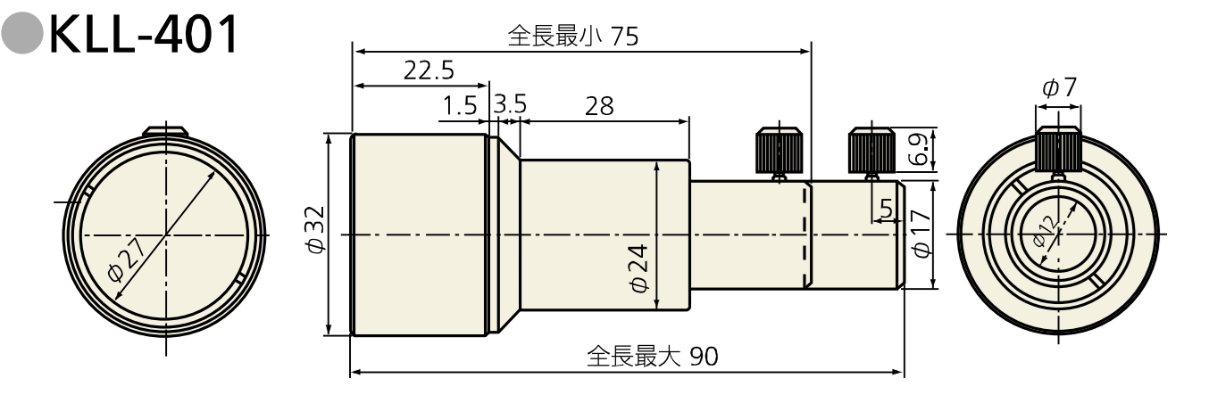 集光レンズ図面2